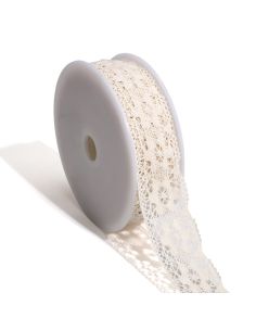 Géraldine Lace 38mm - Ecru