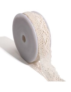 Leya Lace 40mm - Ecru