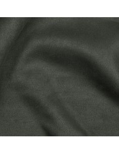 Dark khaki stretch suede fabric 2
