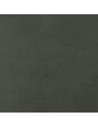 Dark khaki stretch suede fabric