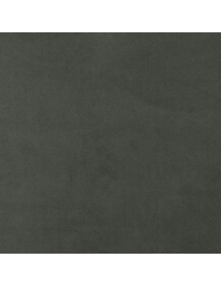 Dark khaki stretch suede fabric