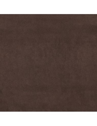 Stretch suede fabric - Brown