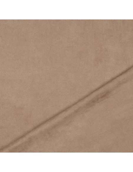 Stretch suede fabric - Taupe