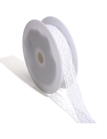 Clémence Lace 25mm - White