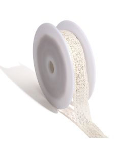 Clémence Lace 25mm - Ecru