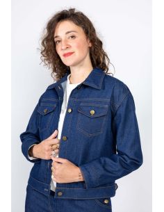 Gold Denim and Work Jacket Pattern - I am patterns