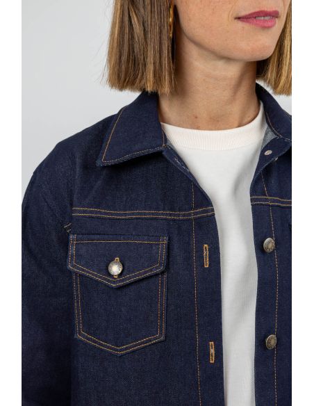 Gold Denim and Work Jacket Pattern - I am patterns