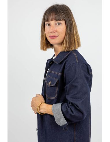 Gold Denim and Work Jacket Pattern - I am patterns