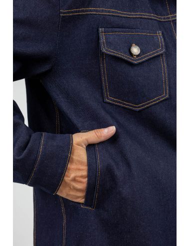 Gold Denim and Work Jacket Pattern - I am patterns