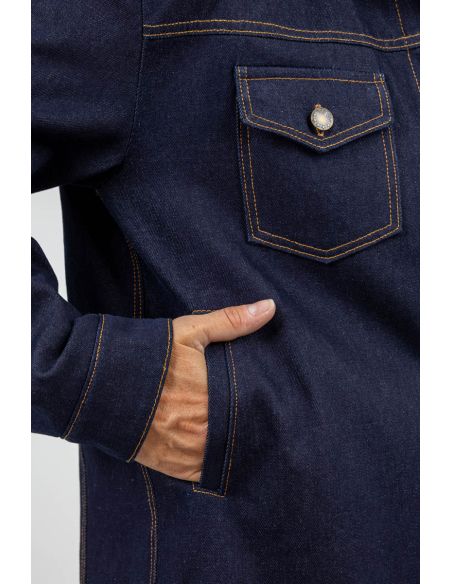 Gold Denim and Work Jacket Pattern - I am patterns