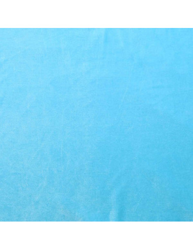 Stretch velvet fabric - Aqua blue