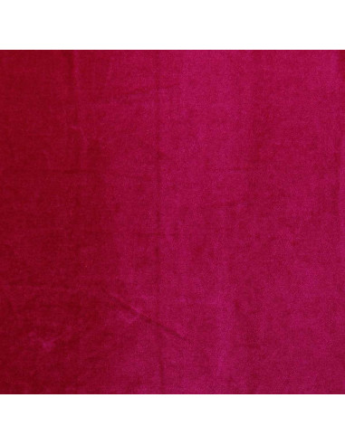 Stretch velvet fabric - Fuchsia