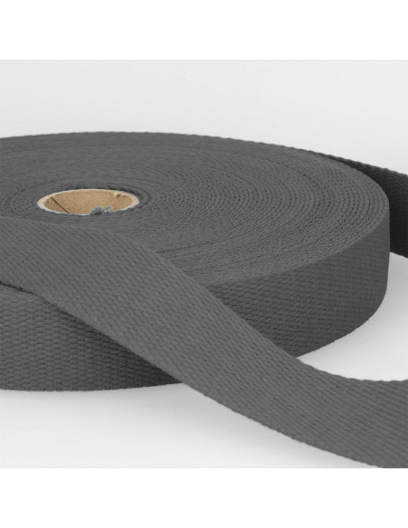 Cotton strap for bags - Gray