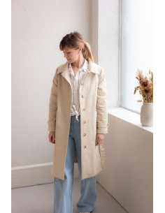 Simone Trench Coat Pattern - Joli Lab