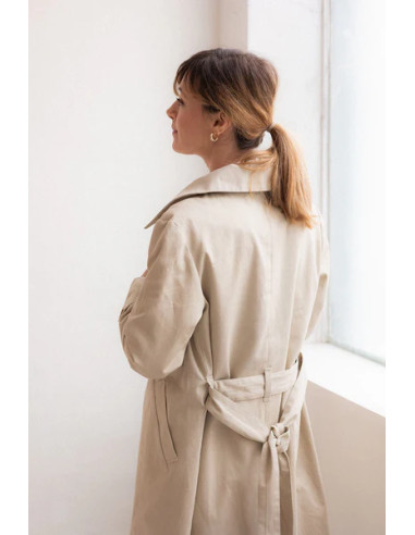 Simone Trench Coat Pattern - Joli Lab