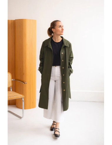 Simone Trench Coat Pattern - Joli Lab
