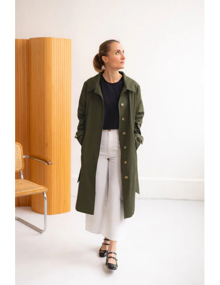 Simone Trench Coat Pattern - Joli Lab