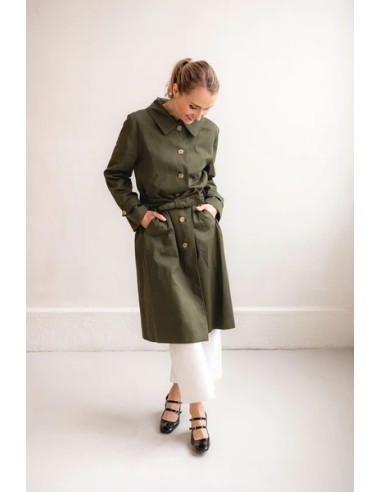 Simone Trench Coat Pattern - Joli Lab