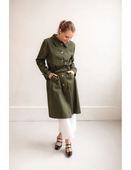 Simone Trench Coat Pattern - Joli Lab