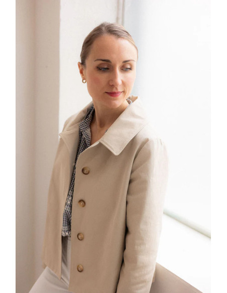 Simone Trench Coat Pattern - Joli Lab