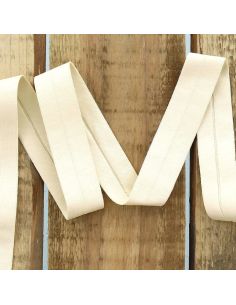 Cotton jersey bias - Ecru