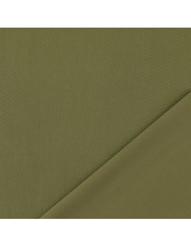 Scuba fabric with peach skin effect - Olive green