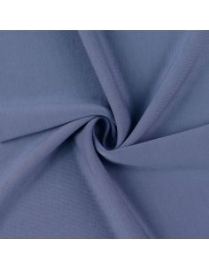 Scuba fabric peach skin effect - Indigo