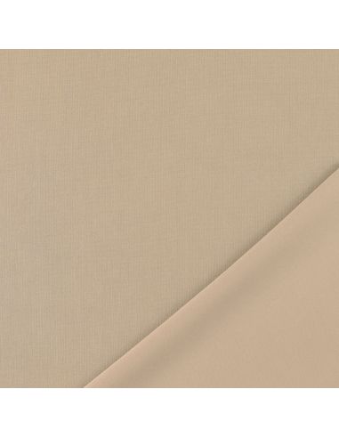 Scuba fabric with peach skin effect - Beige
