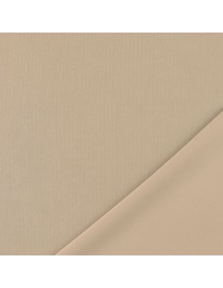 Scuba fabric with peach skin effect - Beige