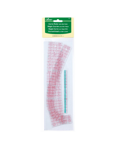 Set of 3 Clover curved rulers