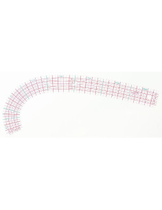 Set of 3 Clover curved rulers 2