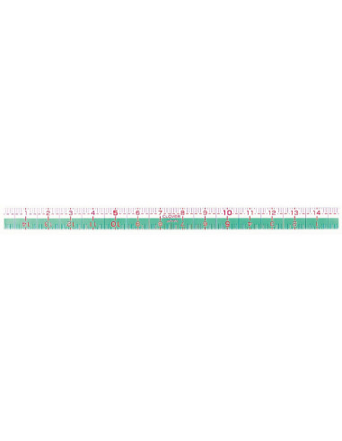Set of 3 Clover curved rulers