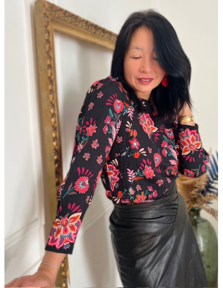 Flamed viscose fabric Kalya - My Dress Made
