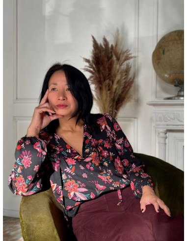 Slub viscose fabric Kalya - My Dress Made