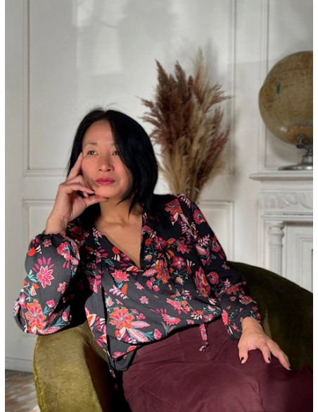 Slub viscose fabric Kalya - My Dress Made