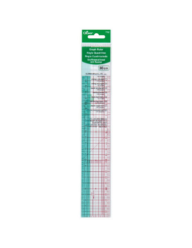 Flexible Japanese ruler 30 cm Clover