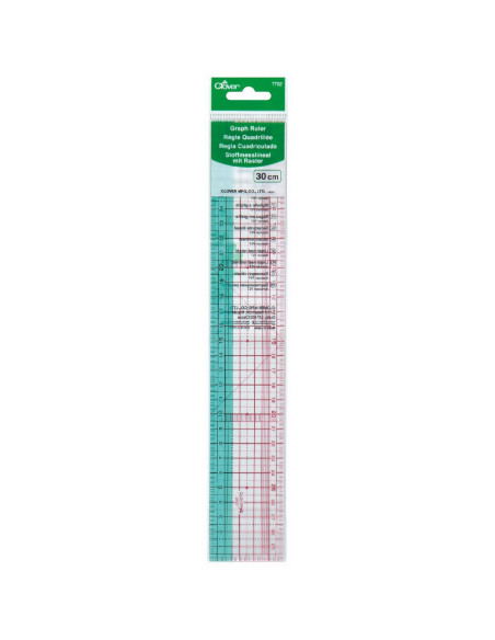 Flexible Japanese ruler 30 cm Clover