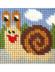 Children's Canvas Kit - The Snail