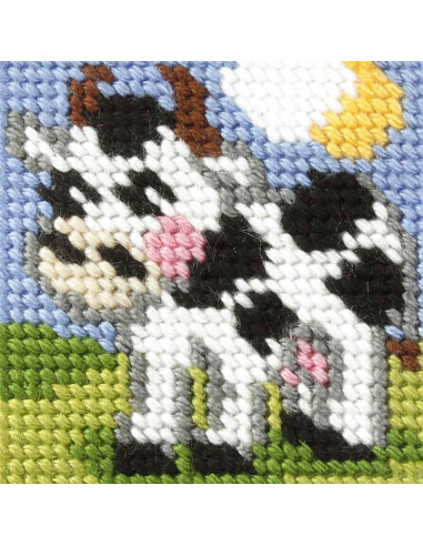 Children's Canvas Kit - The Cow
