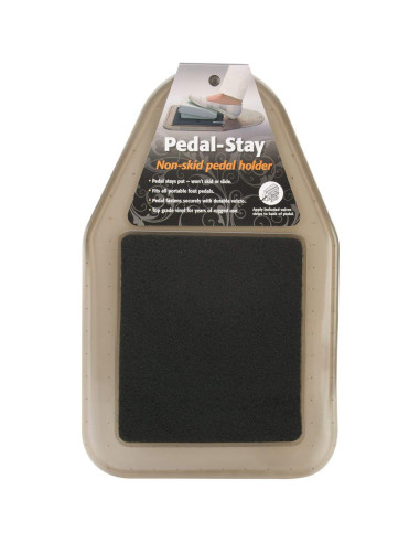 Non-slip support for sewing machine pedal
