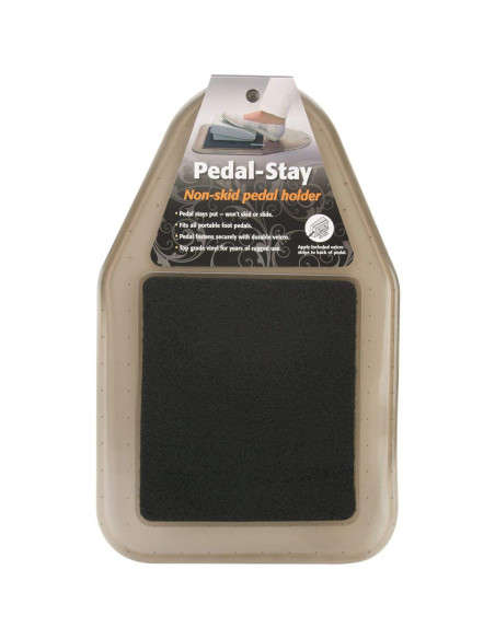 Non-slip support for sewing machine pedal