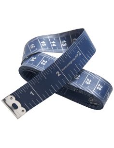 150 cm sewing tape measure - Blue flowers collection