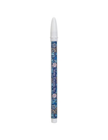 Water-erasable marker pen - Thick tip - Blue flowers collection