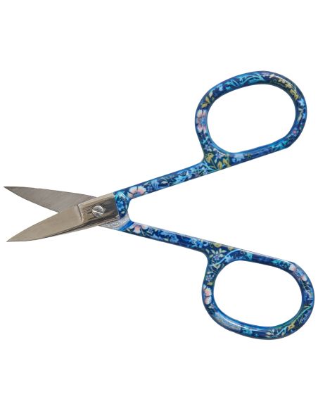 9 cm Embroidery Scissors - Blue Flowers Collection