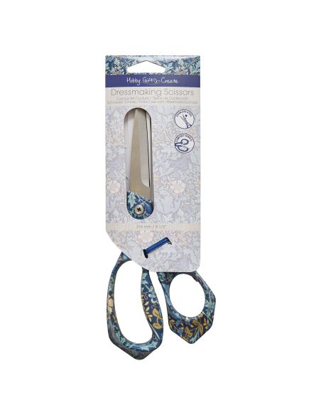 21.5 cm Sewing Scissors - Blue Flowers Collection