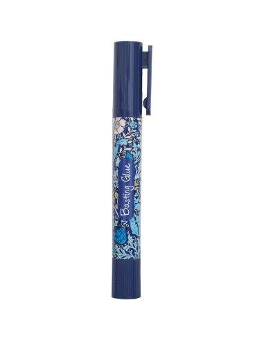 Temporary fabric glue pen - Blue flowers collection