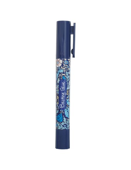 Temporary fabric glue pen - Blue flowers collection