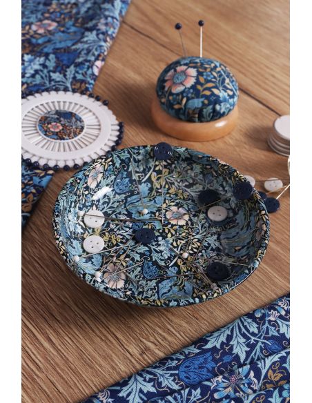 Pin cushion - Blue flowers collection