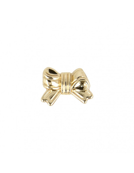 Metal knot button - Gold