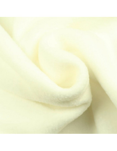 Fleece fabric - Ecru